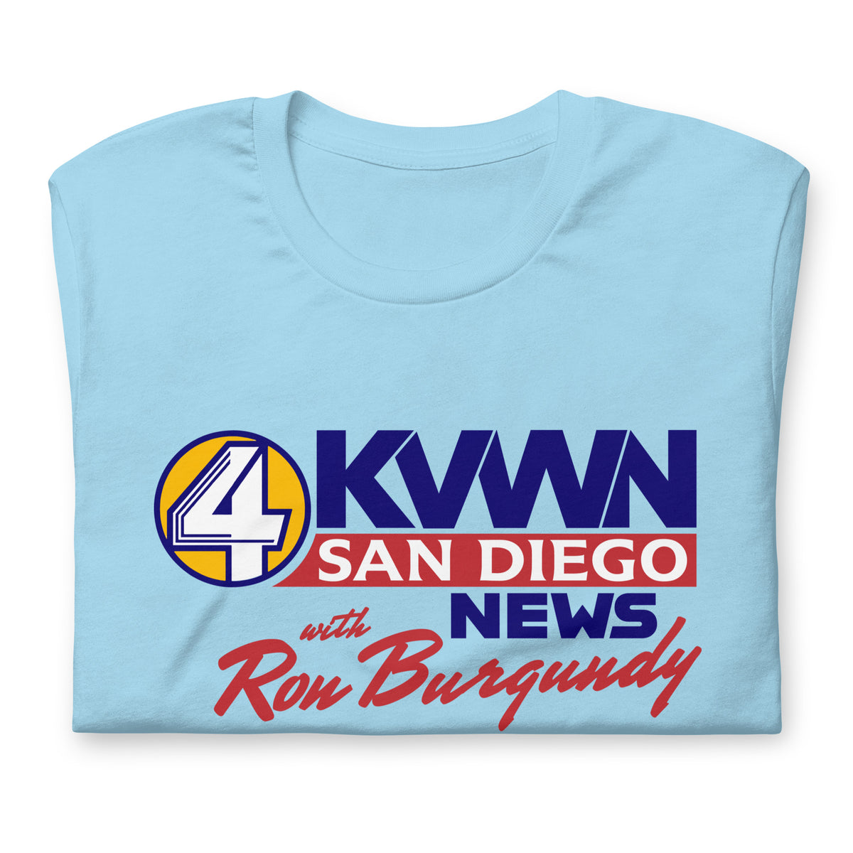 KVWN News with Ron Burgundy Shirt
