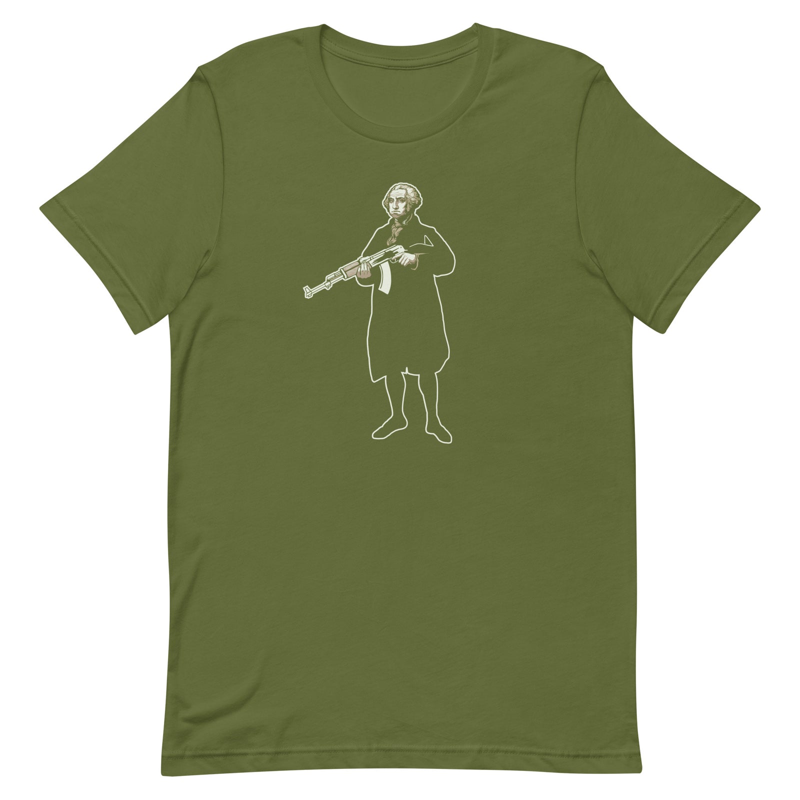 George Washington With an AK47 T-Shirt