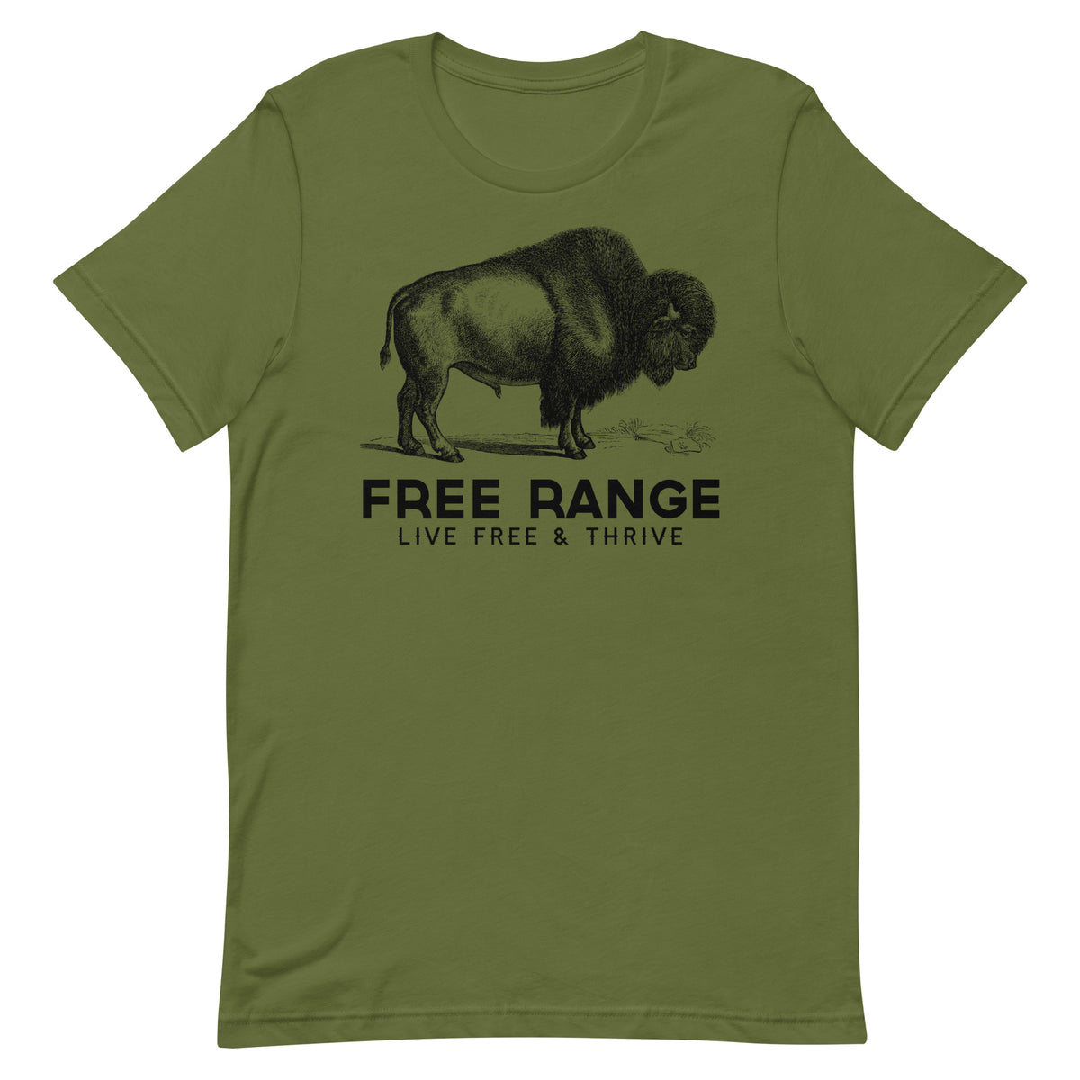 Free Range Short Sleeve Graphic T-Shirt