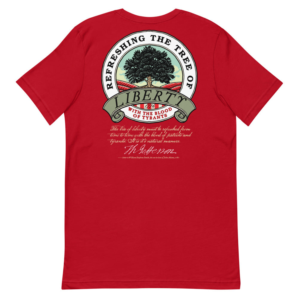 Refreshing the Tree of Liberty Thomas Jefferson T-Shirt