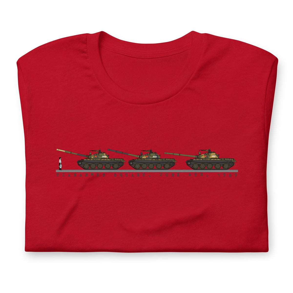 Tiananmen Tank Man 33rd Anniversary T-Shirt