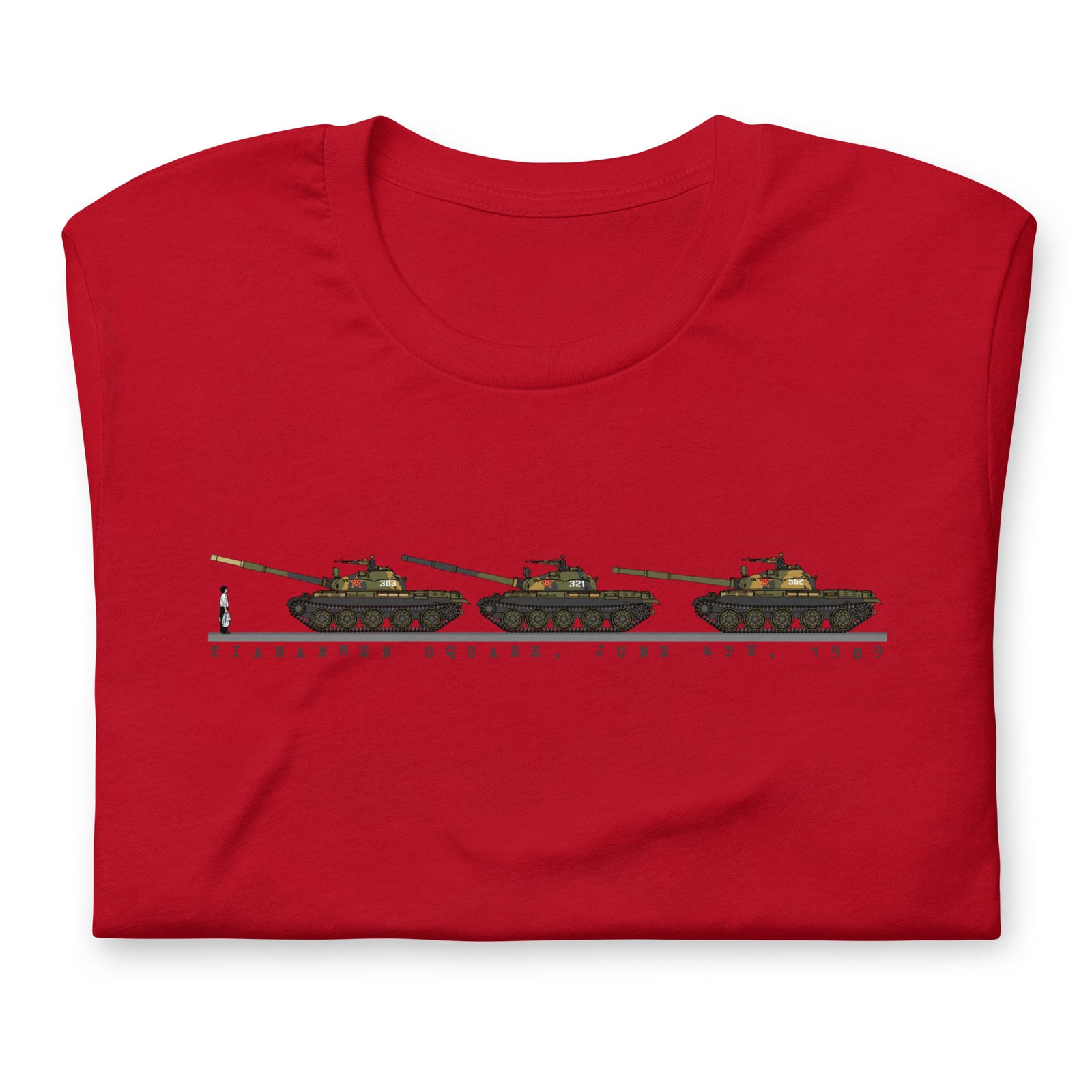 Tiananmen Tank Man 33rd Anniversary T-Shirt