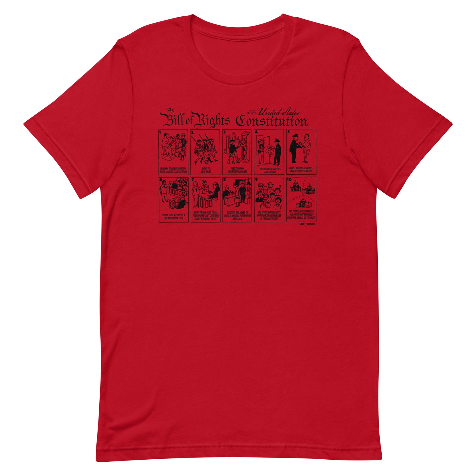 The Illustrated Bill of Rights T-Shirt