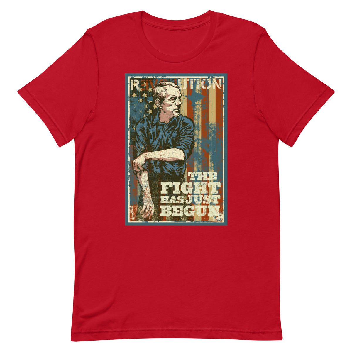 The Fight Has Just Begun Ron Paul Graphic T-Shirt