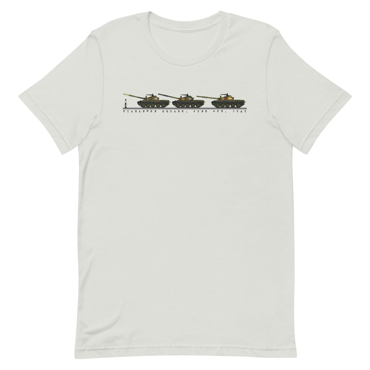 Tiananmen Tank Man 33rd Anniversary T-Shirt