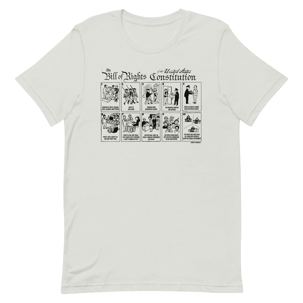 The Illustrated Bill of Rights T-Shirt