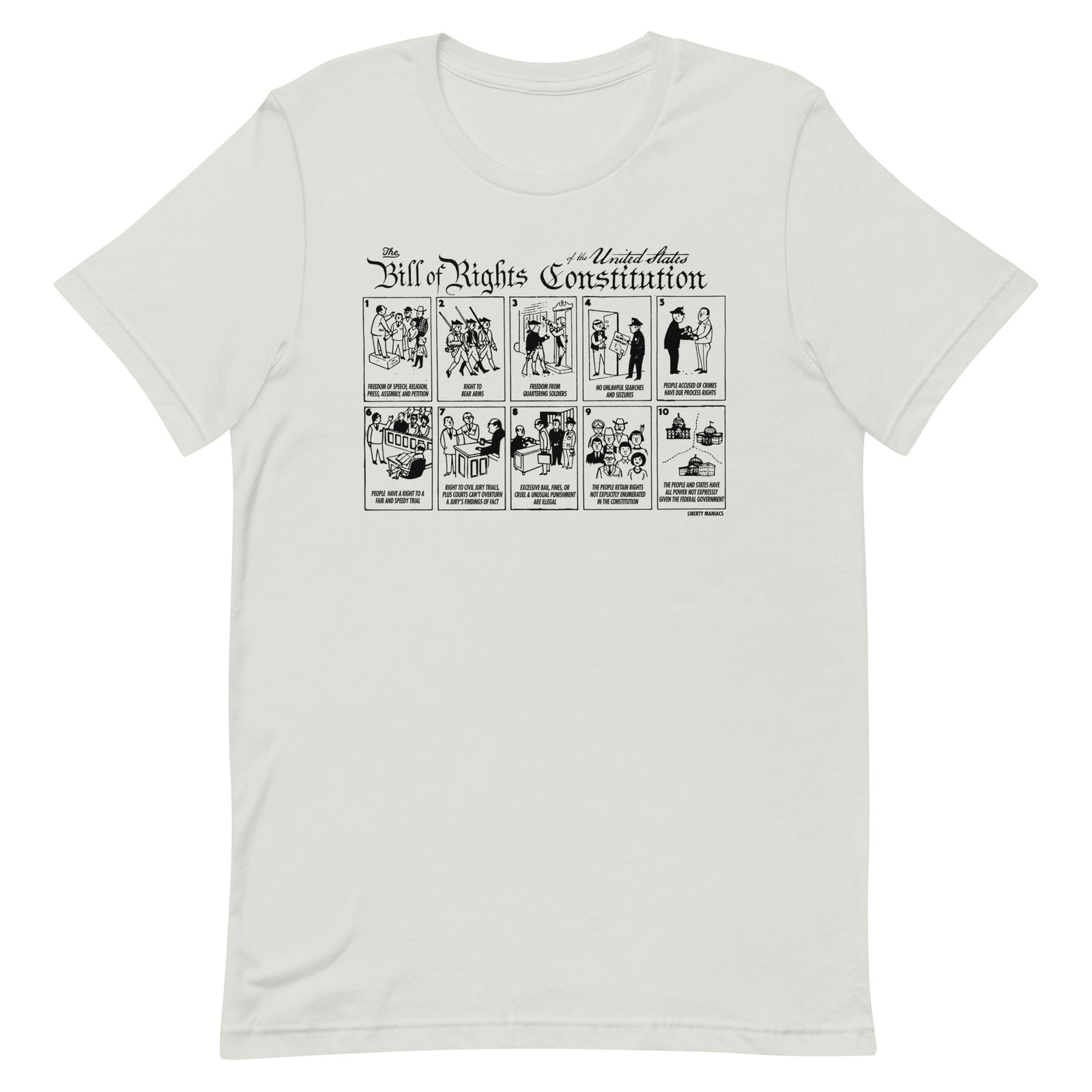 The Illustrated Bill of Rights T-Shirt