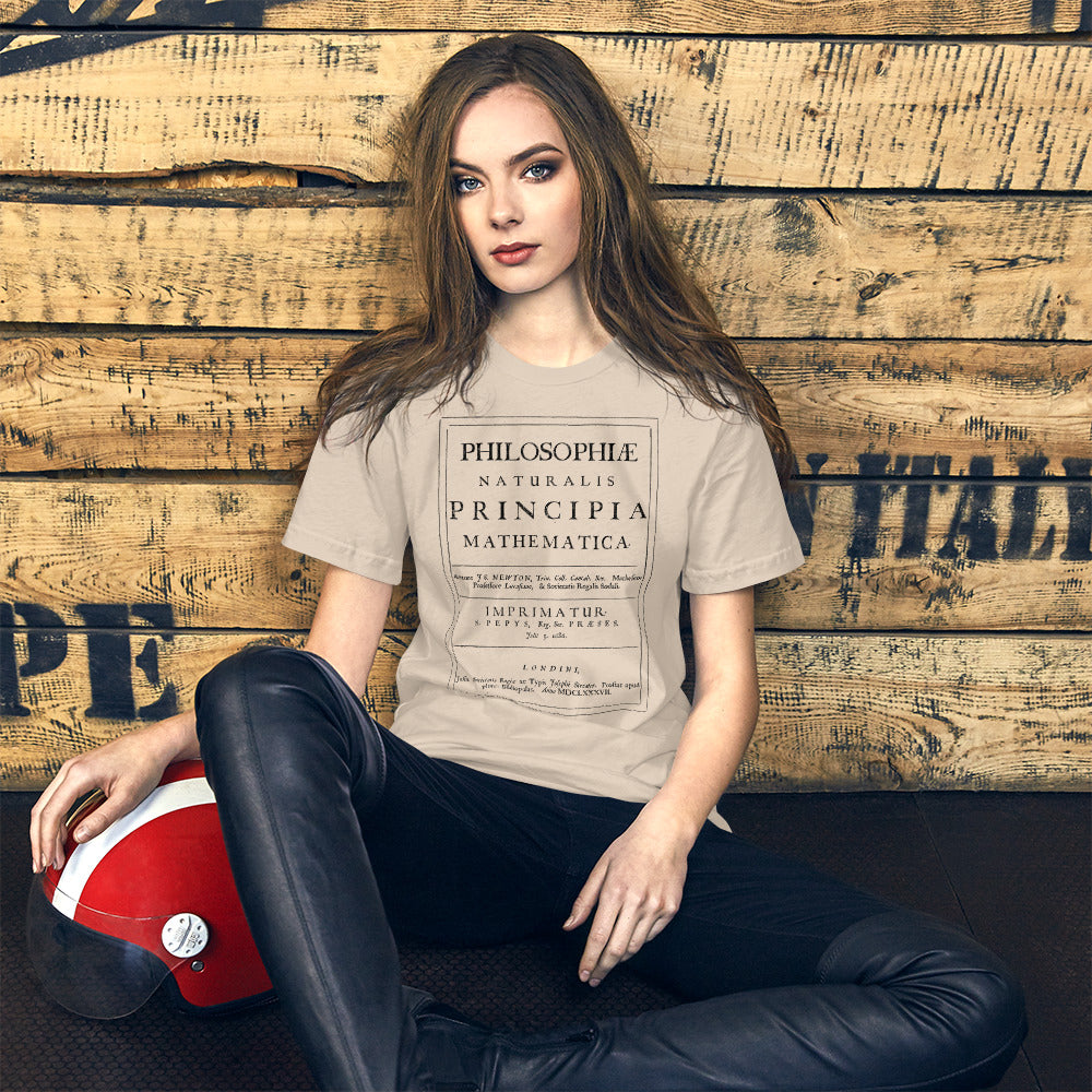 Newton’s Principia Short-Sleeve Unisex T-Shirt