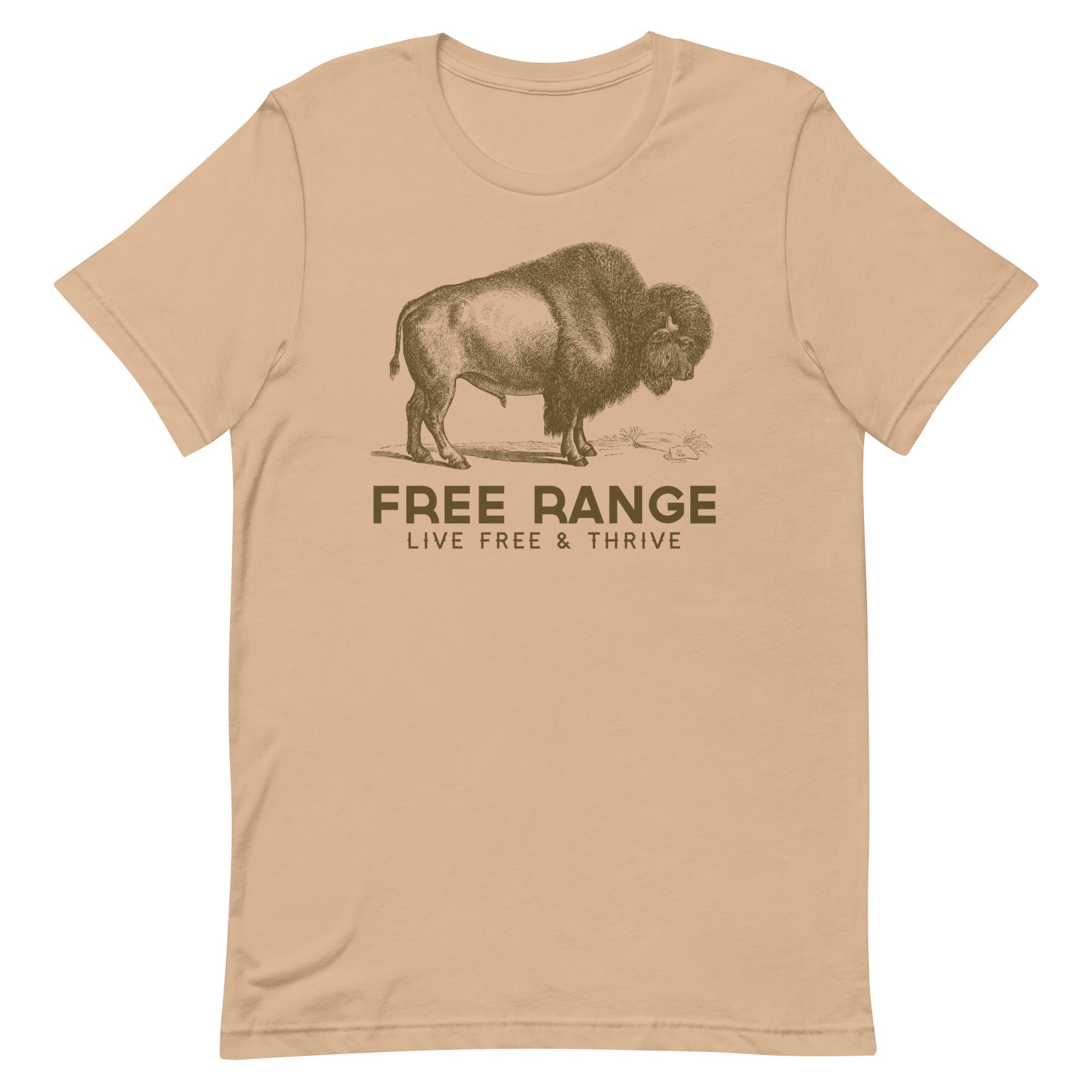 Free Range Live Free Graphic Tee
