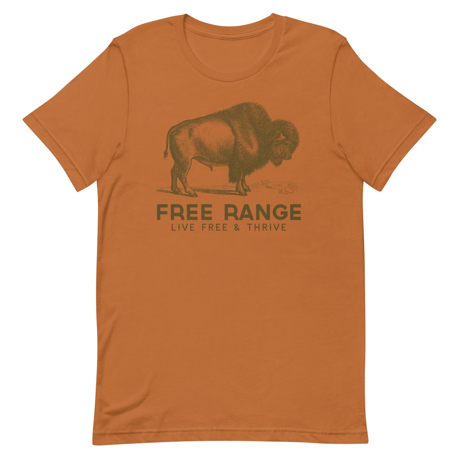 Free Range Live Free Graphic Tee