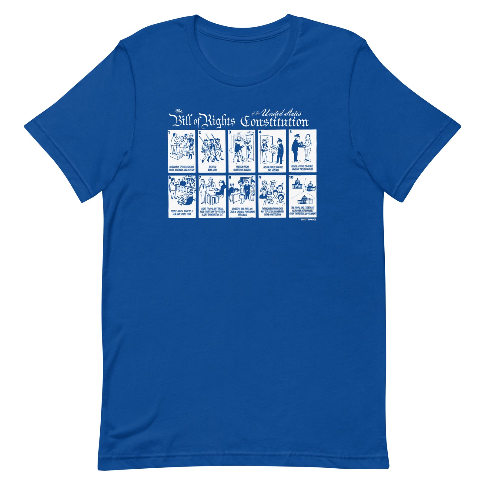 The Illustrated Bill of Rights T-Shirt