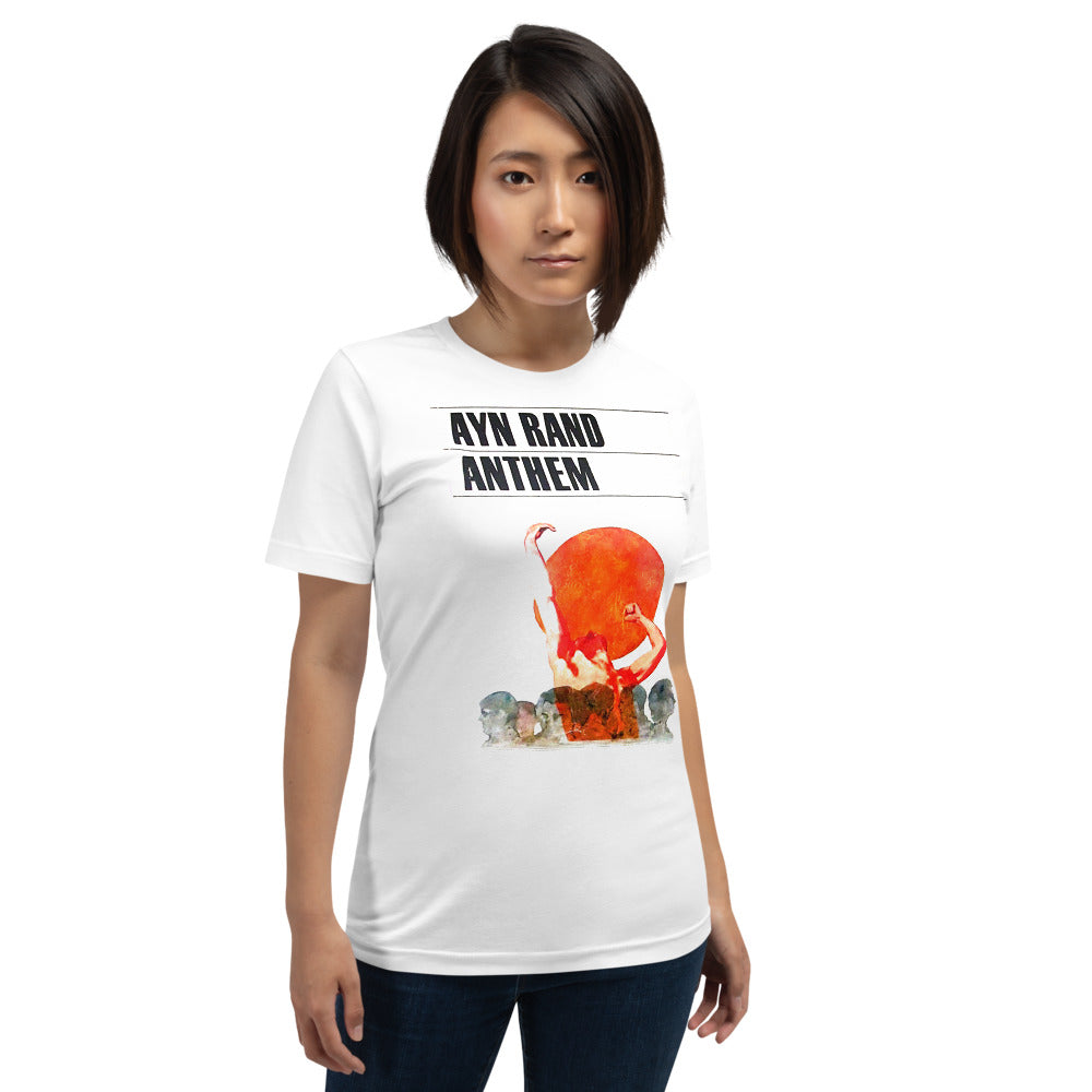 Ayn Rand Anthem Short-Sleeve Unisex T-Shirt