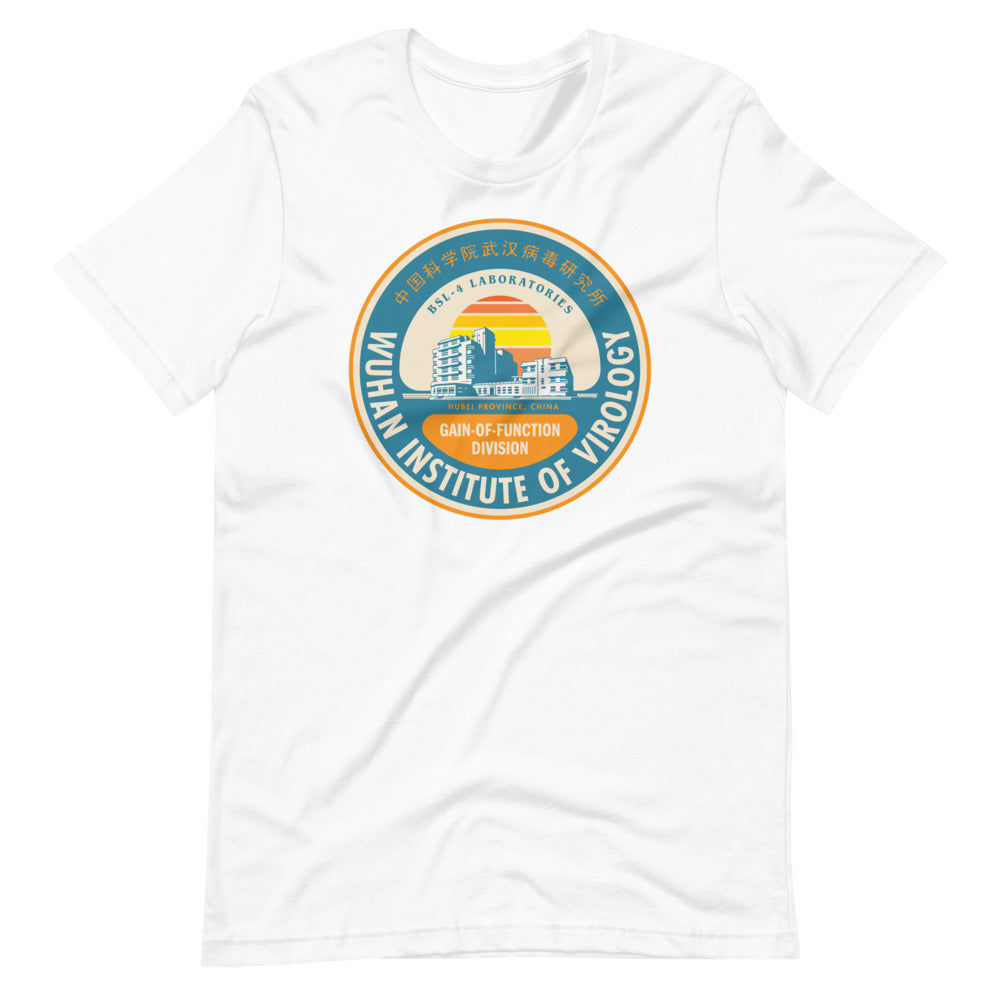 Wuhan Institute of Virology Parody T-Shirt