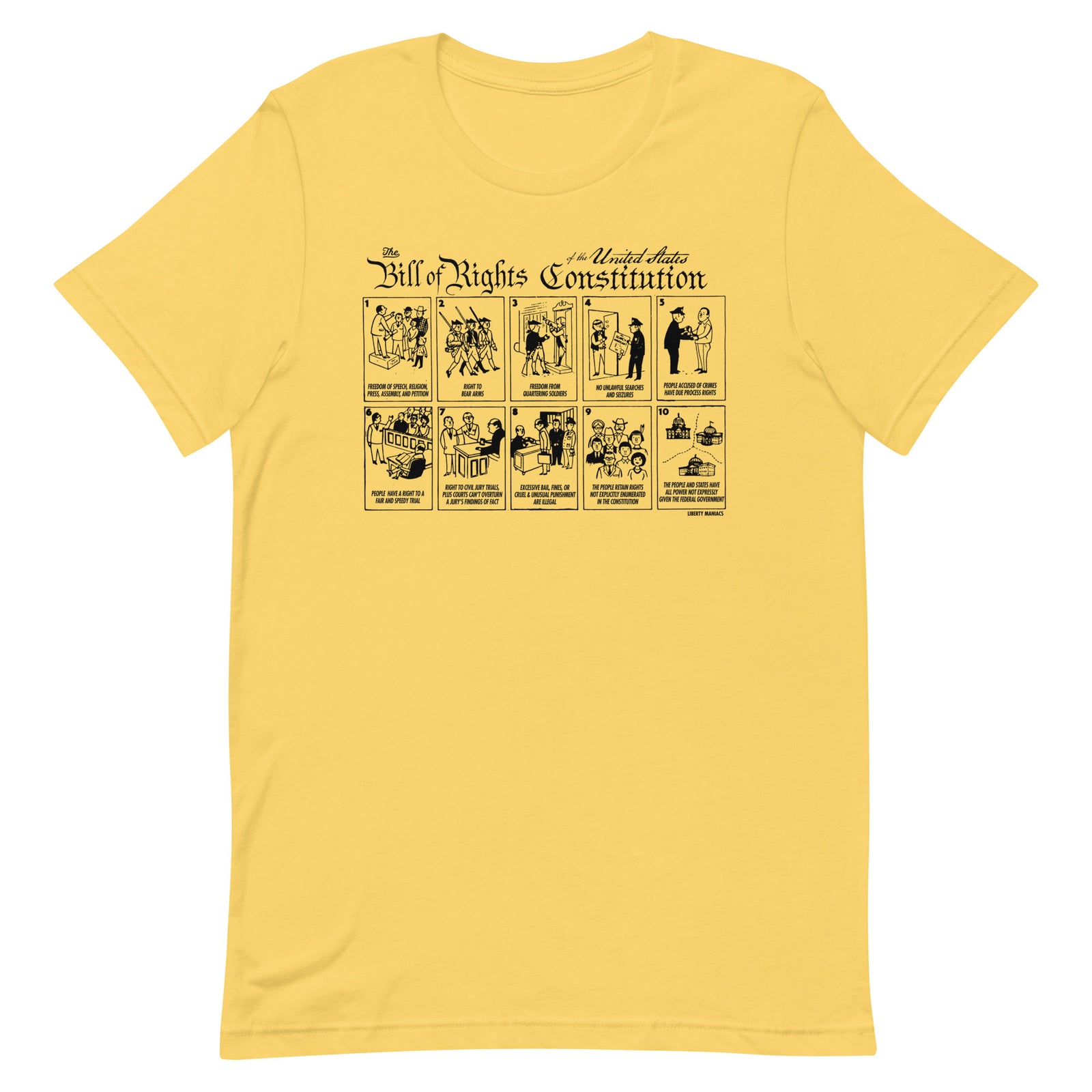 The Illustrated Bill of Rights T-Shirt