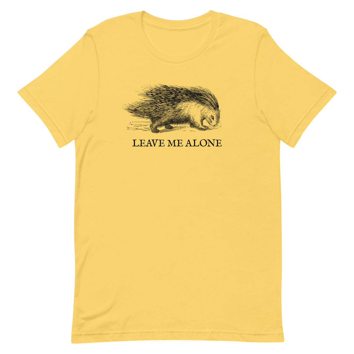 Leave Me Alone Porcupine Gadsden T-Shirt