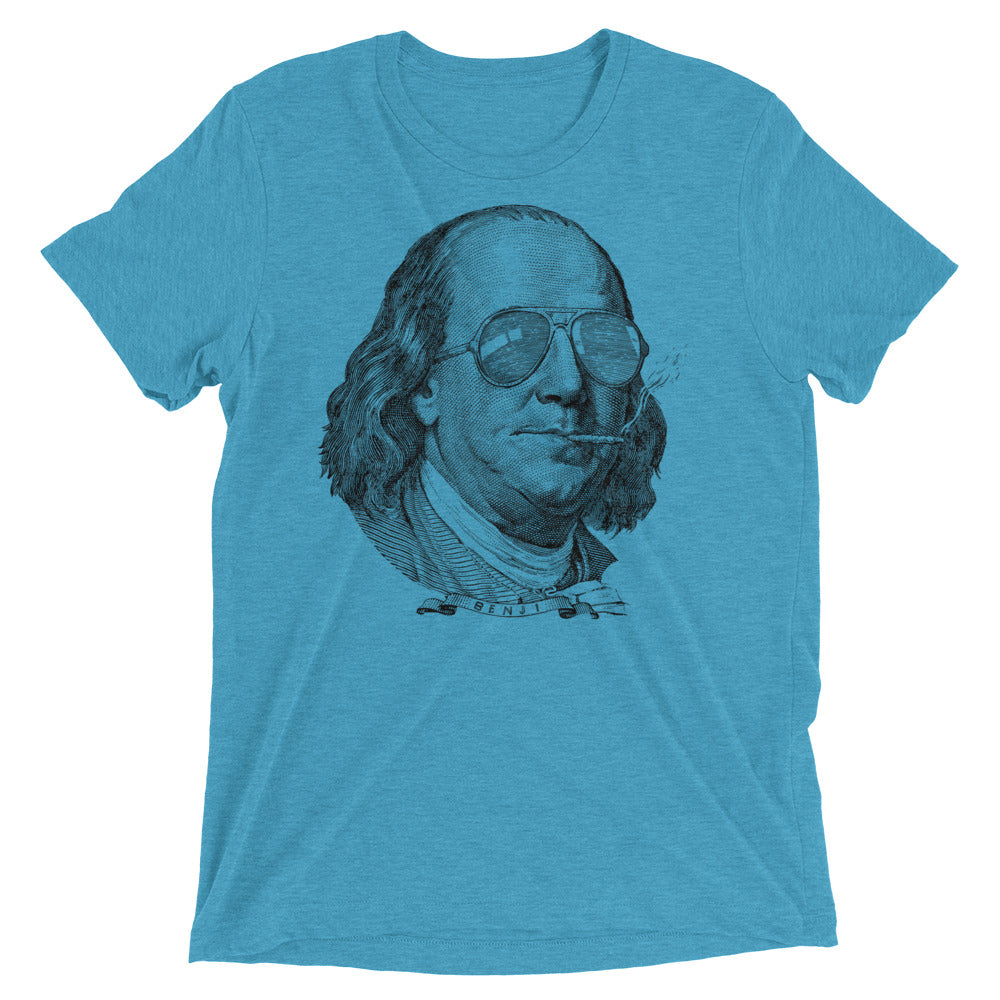 Ben Franklin Now This Is a Political Party Tri-blend Shirt
