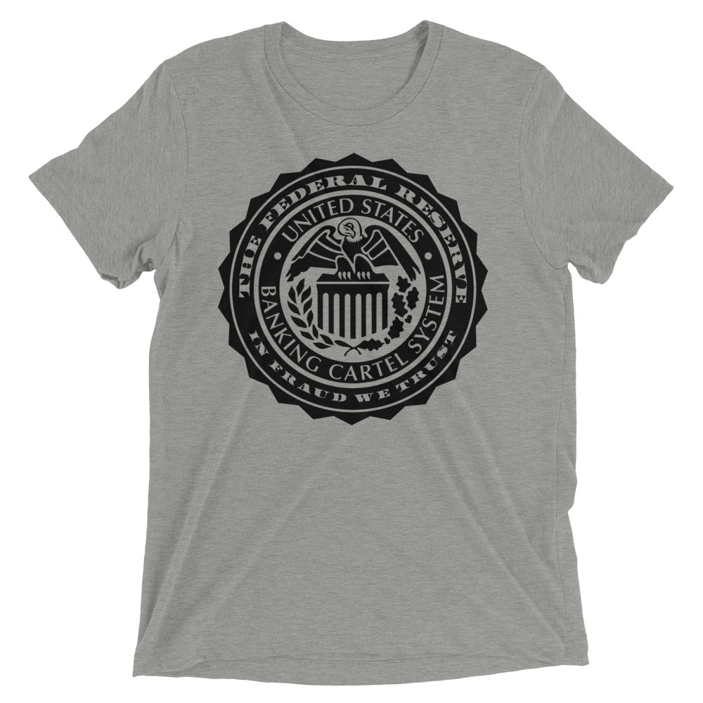 Federal Reserve Vulture Seal Tri-Blend Track Shirt