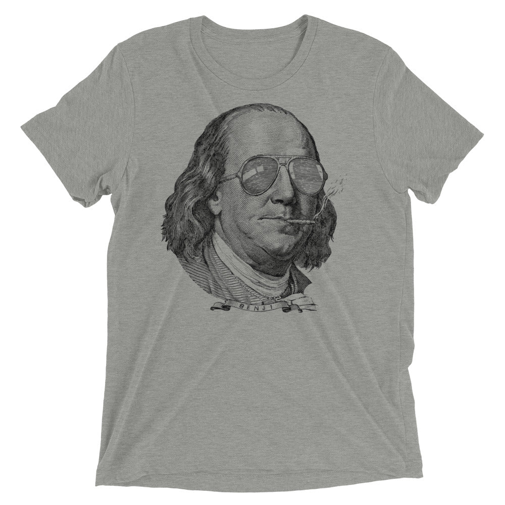 Ben Franklin Now This Is a Political Party Tri-blend Shirt