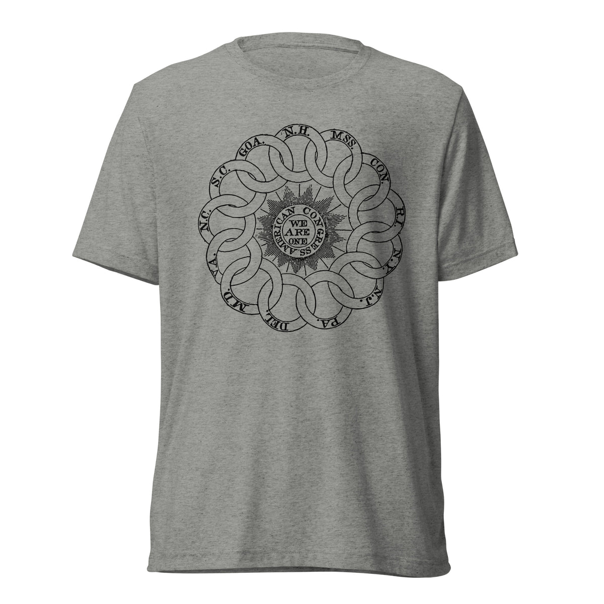 Continental Rings Tri-Blend T-Shirt