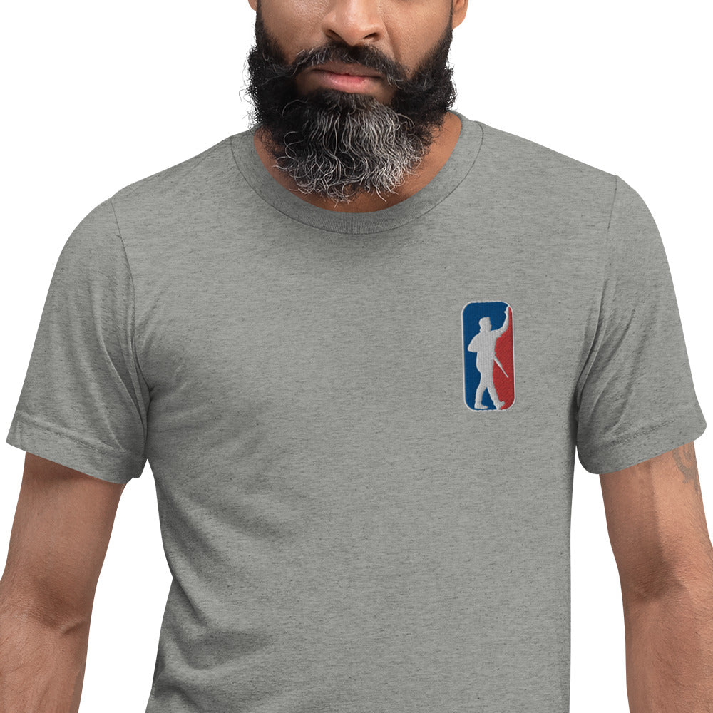 Kyle Walks FAAFO Short Sleeve Tactical Tri-blend t-shirt
