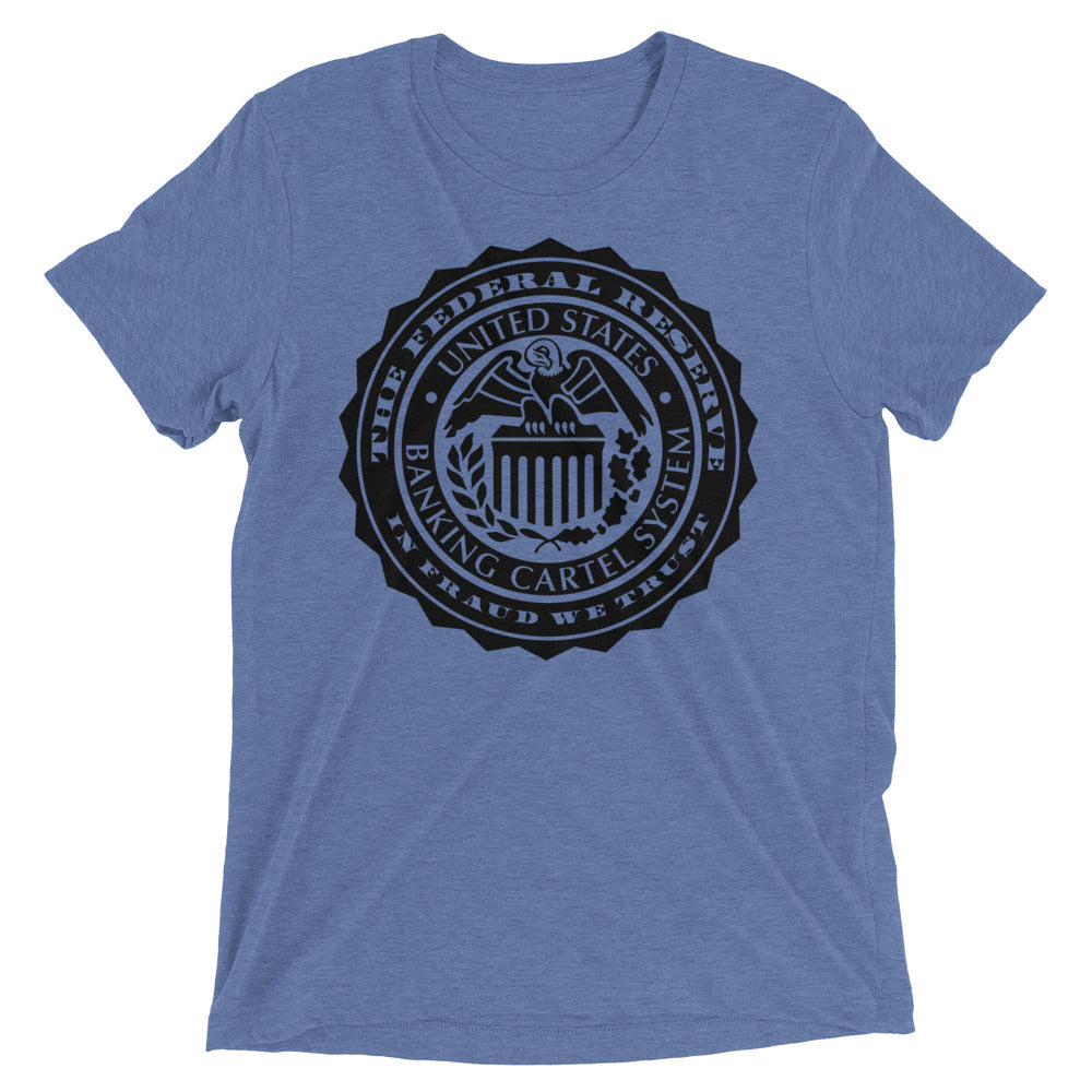 Federal Reserve Vulture Seal Tri-Blend Track Shirt