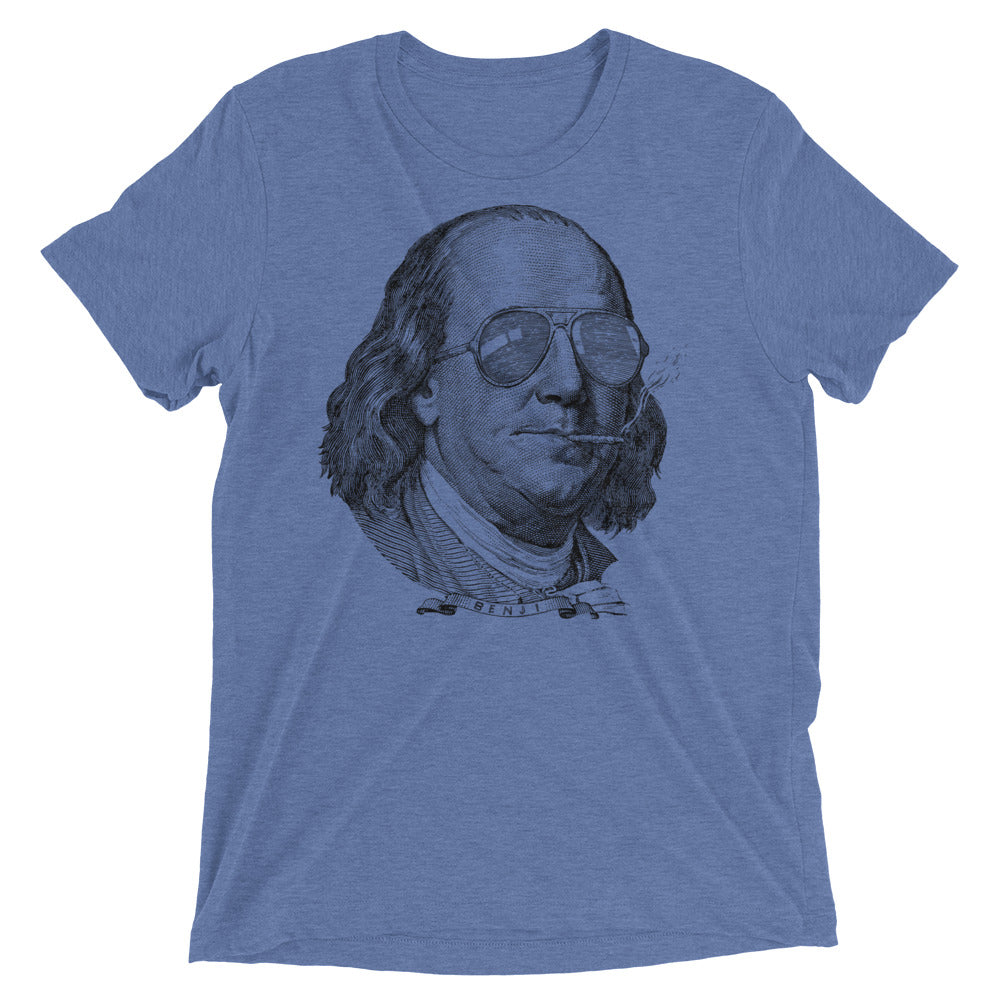 Ben Franklin Now This Is a Political Party Tri-blend Shirt
