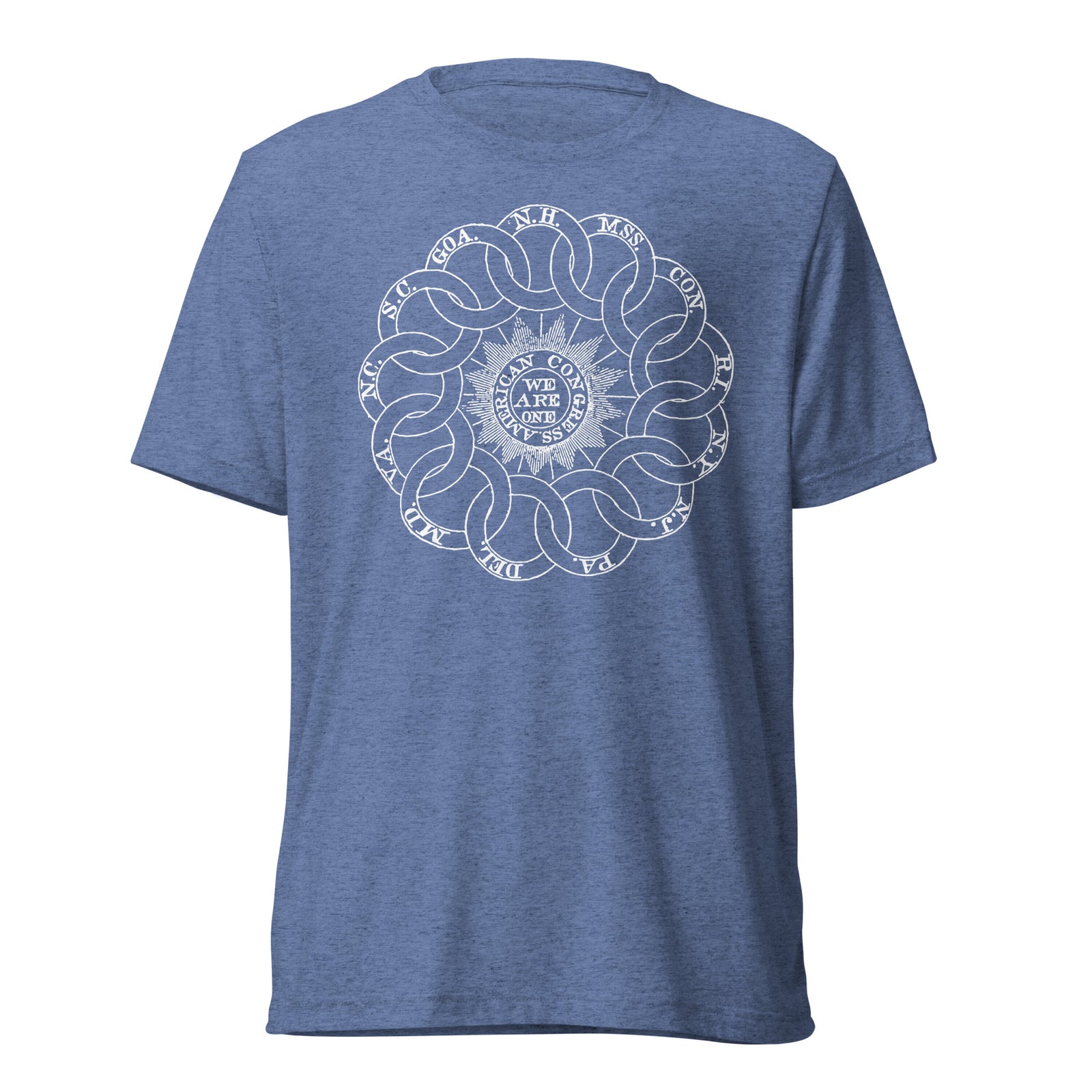 Continental Rings Tri-Blend T-Shirt