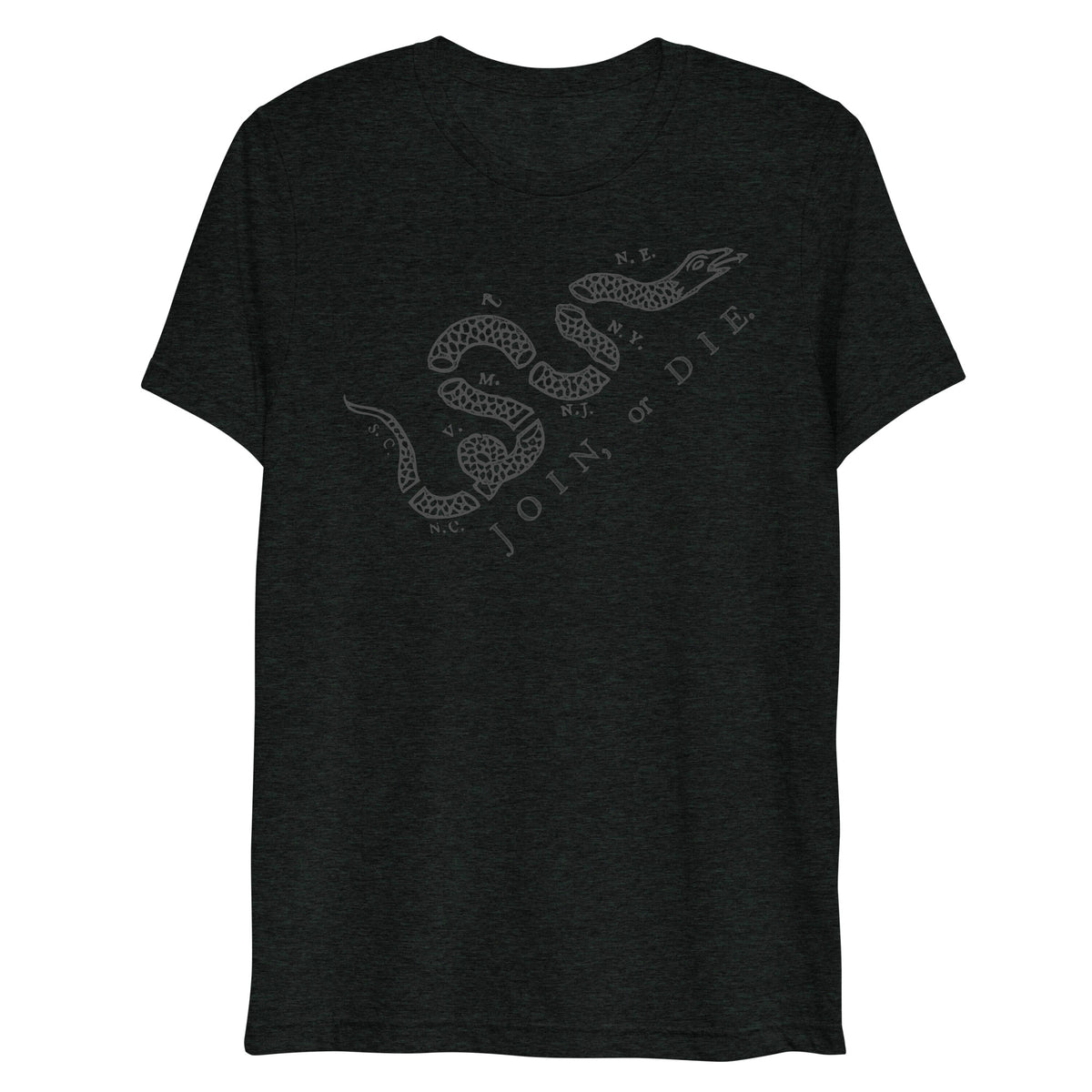 Join, or Die Tri-blend Graphic T-Shirt