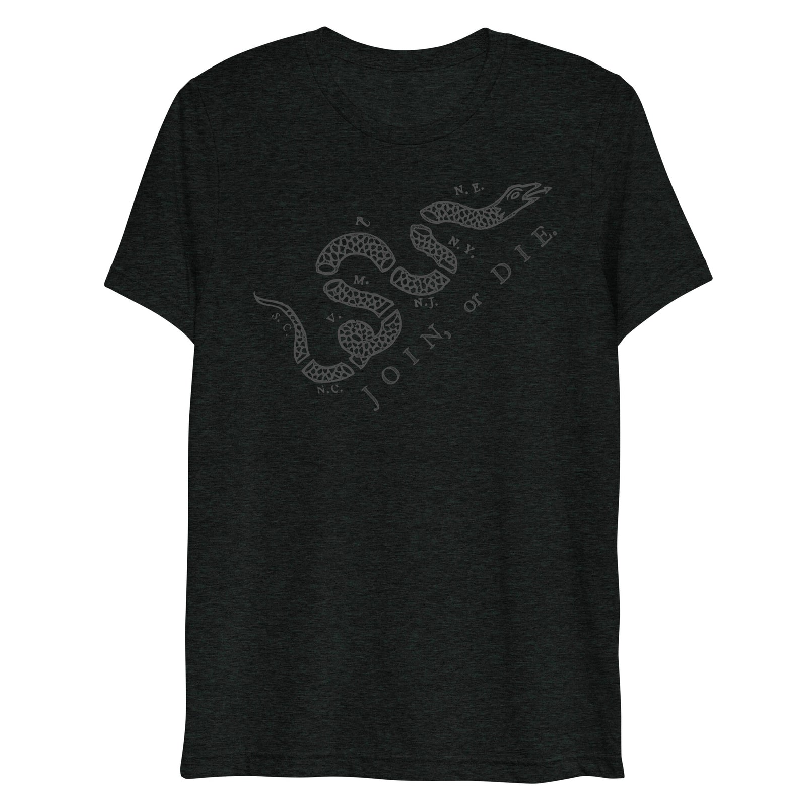 Join, or Die Tri-blend Graphic T-Shirt