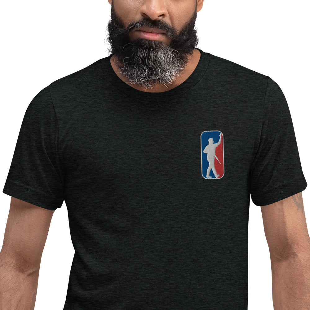 Kyle Walks FAAFO Short Sleeve Tactical Tri-blend t-shirt
