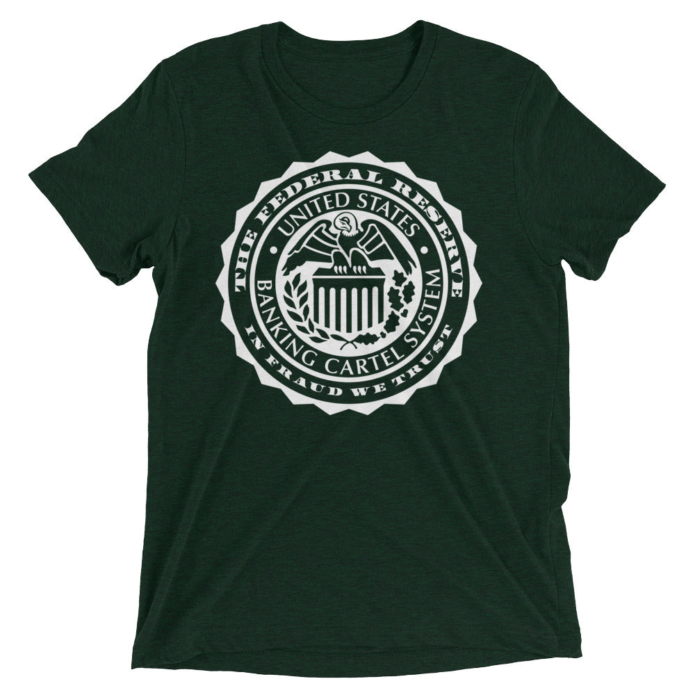 Federal Reserve Vulture Seal Tri-Blend Track Shirt