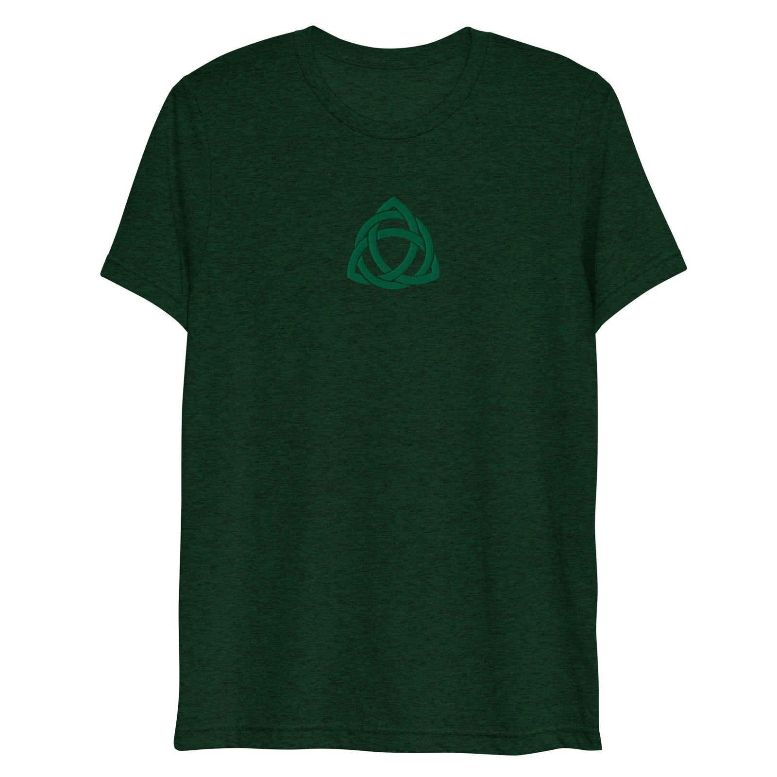 Trinity Knot Embroidered Tri-Blend T-Shirt