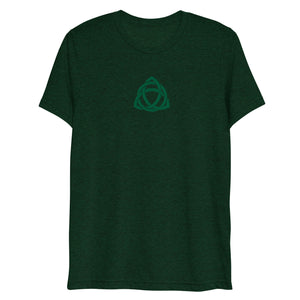 Trinity Knot Embroidered Tri-Blend T-Shirt