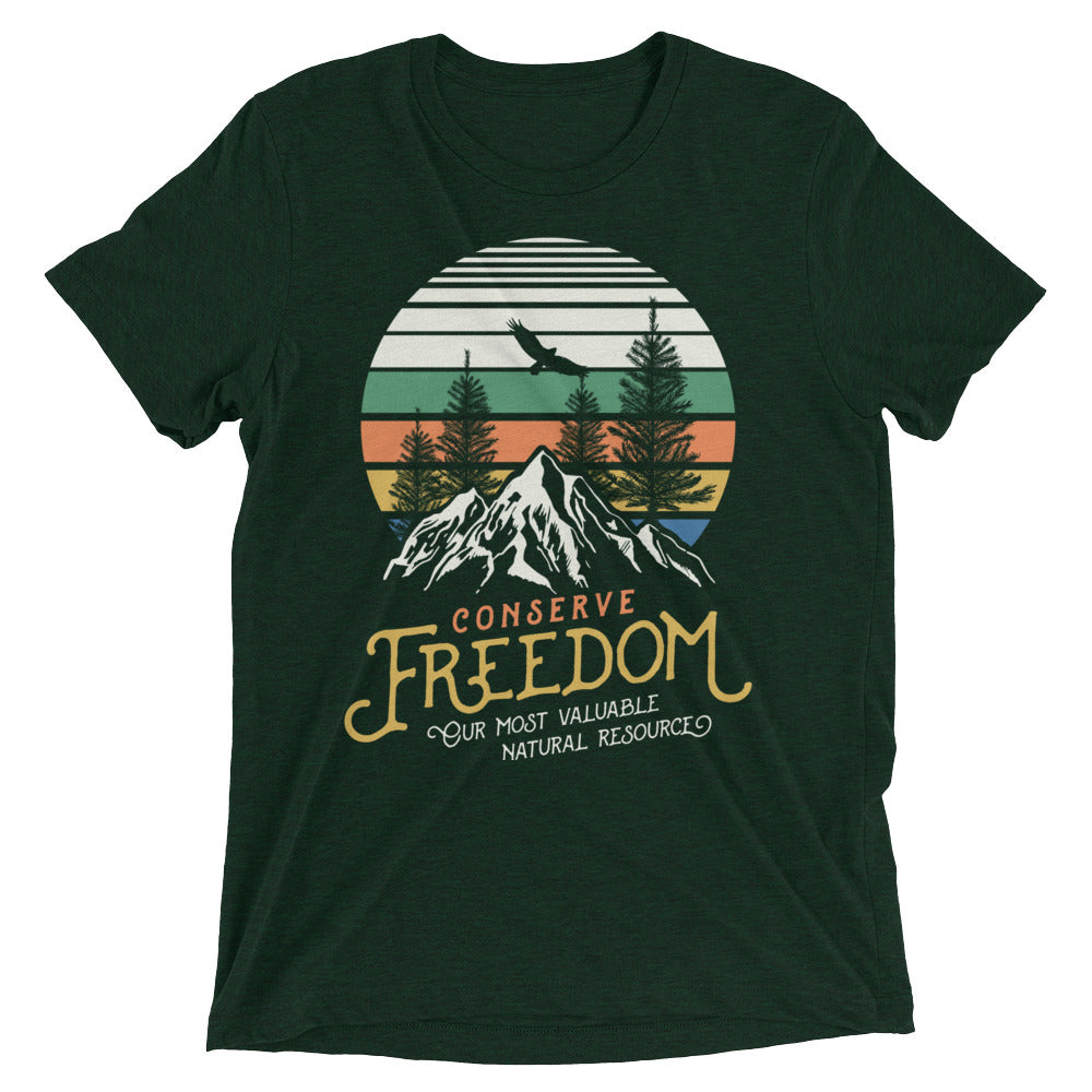 Conserve Freedom Tri-blend Shirt