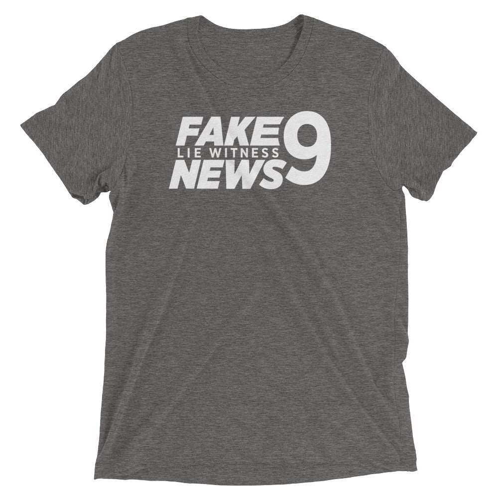 Fake 9 Lie Witness News Tri-Blend T-shirt