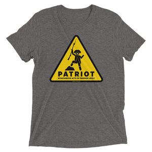 Patriot Warning Tri-Blend T-Shirt