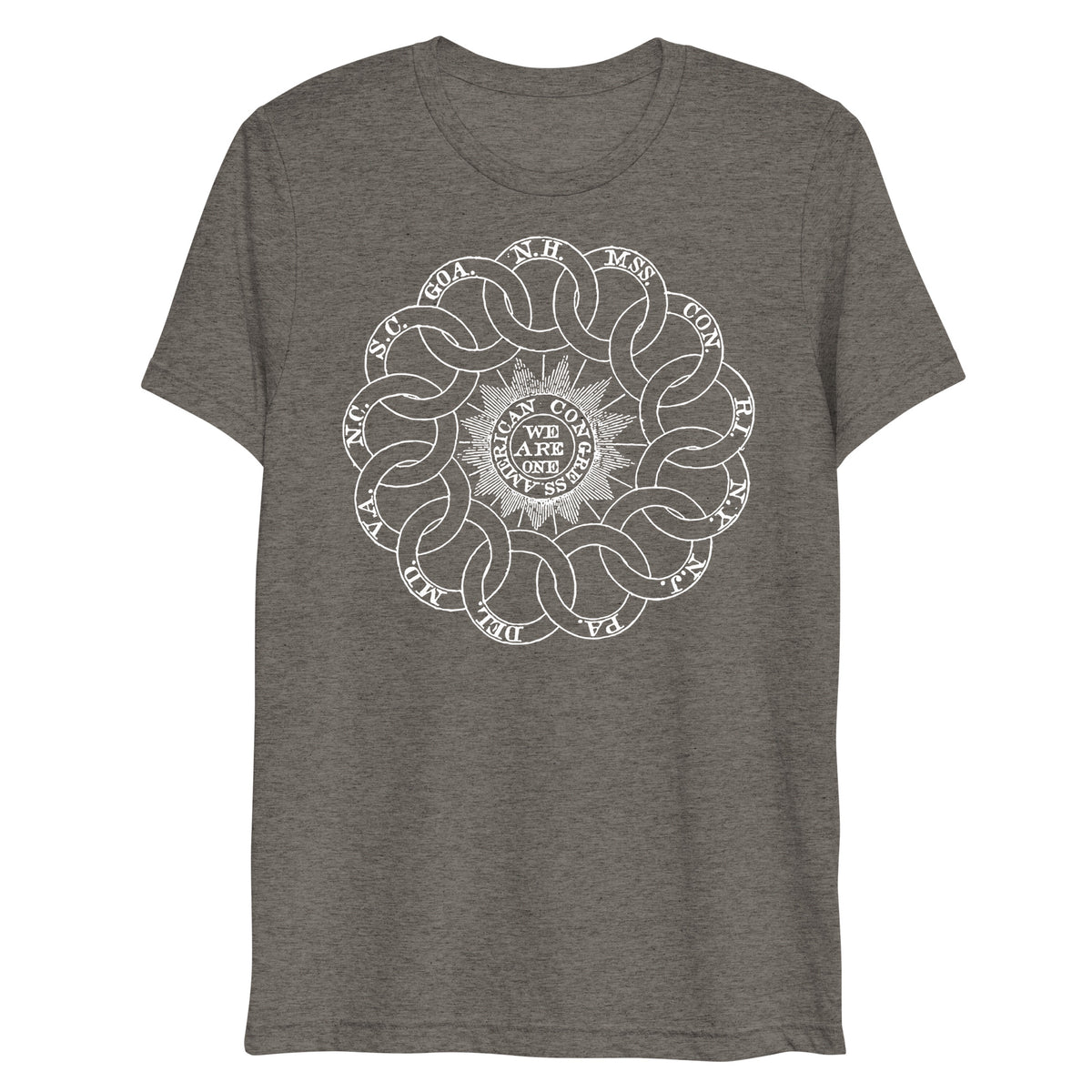 Continental Rings Tri-Blend T-Shirt
