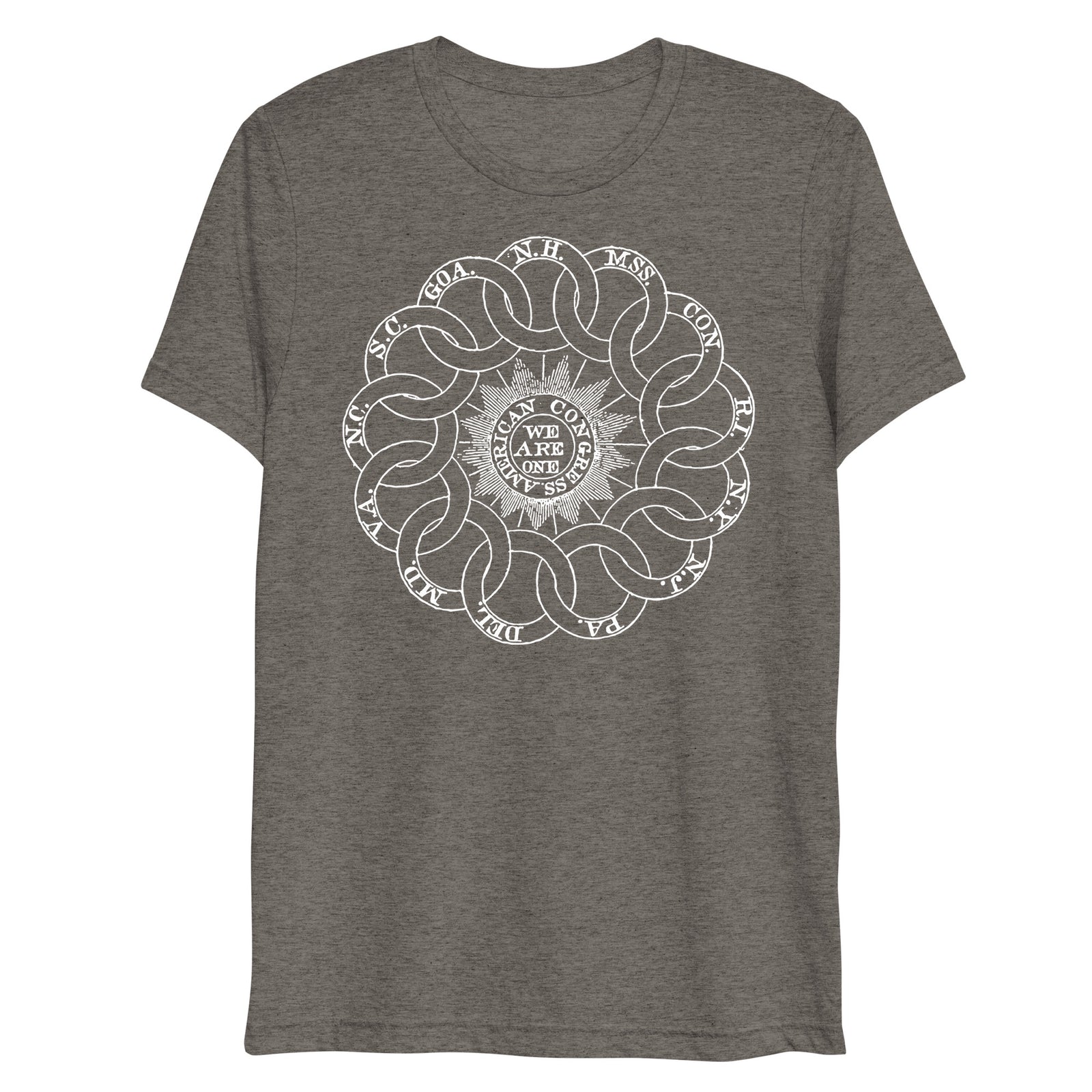 Continental Rings Tri-Blend T-Shirt