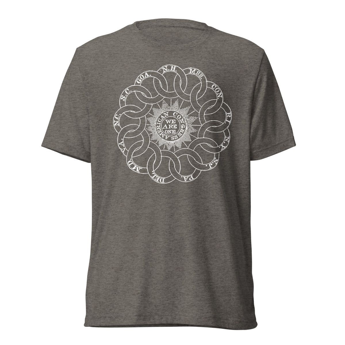 Continental Rings Tri-Blend T-Shirt