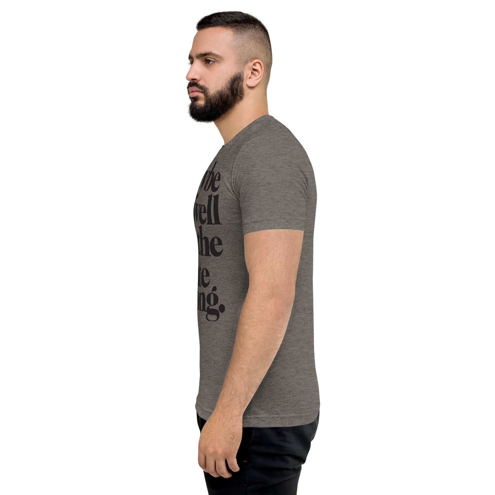 Maybe Orwell Got The Date Wrong Unisex Tri-Blend Track Shirt