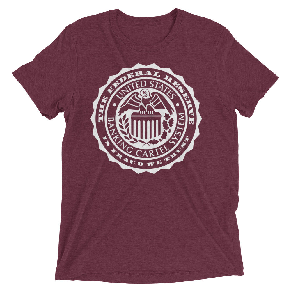 Federal Reserve Vulture Seal Tri-Blend Track Shirt