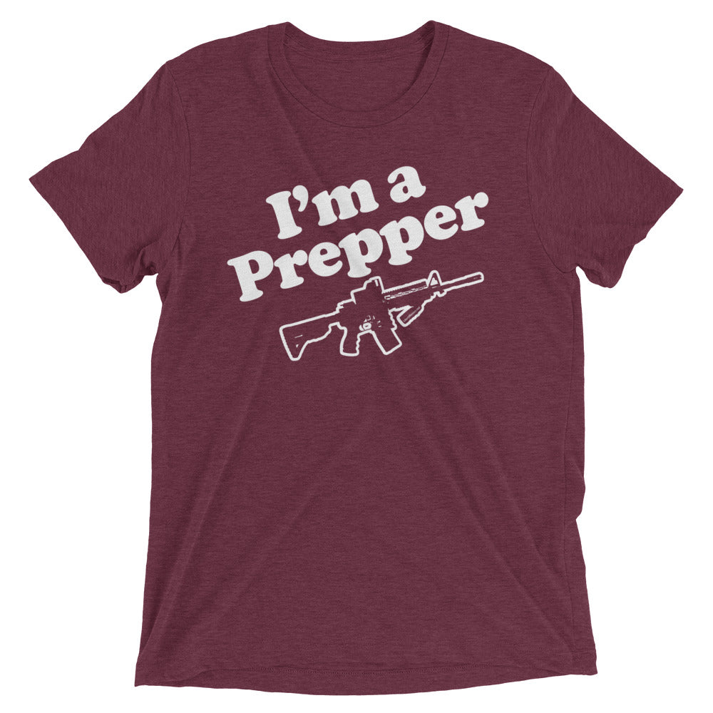 I'm A Prepper Tri-Blend Graphic T-Shirt