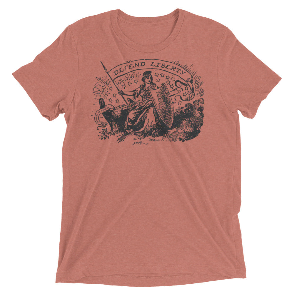 Defend Liberty Libertas Unisex Tri-Blend Track Shirt