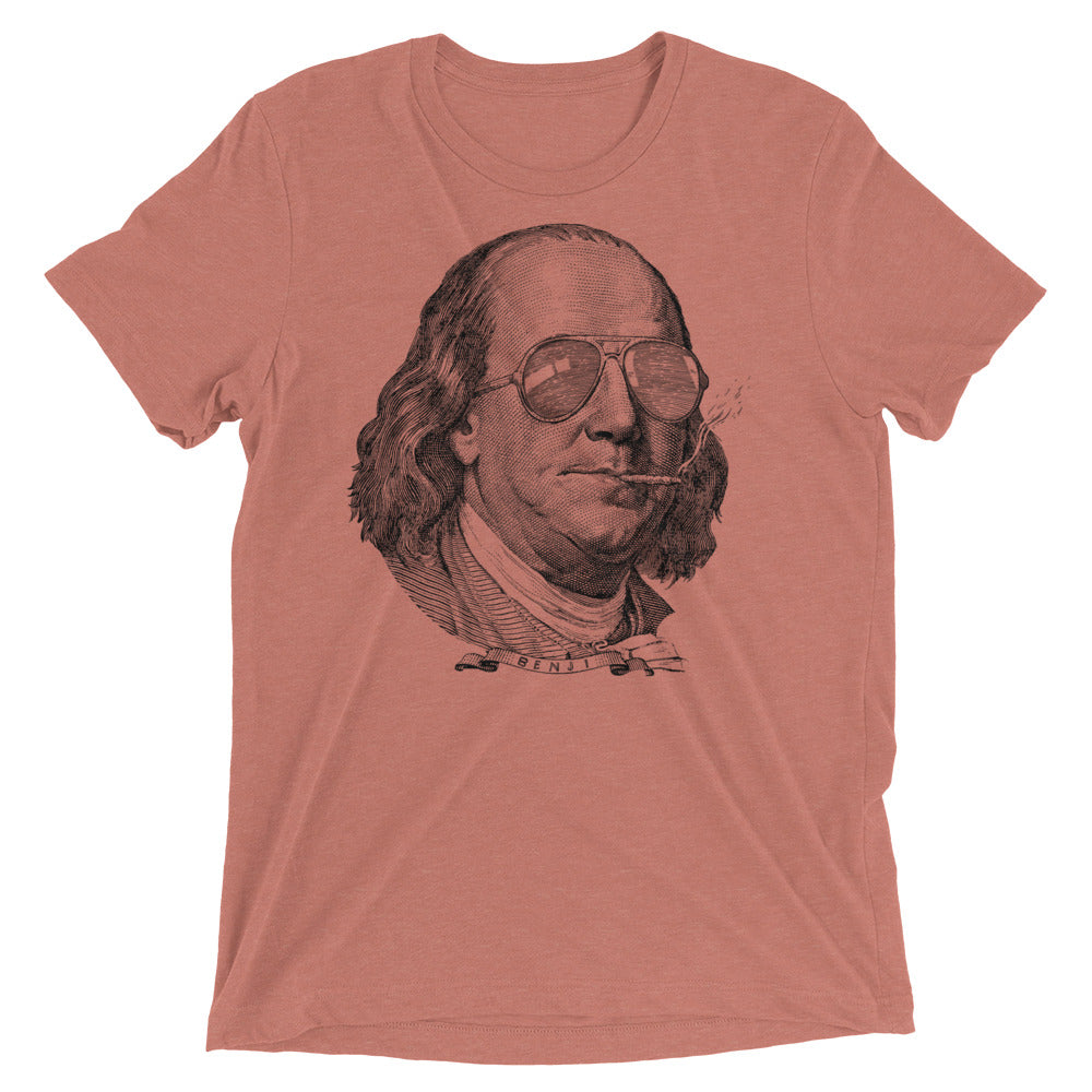 Ben Franklin Now This Is a Political Party Tri-blend Shirt