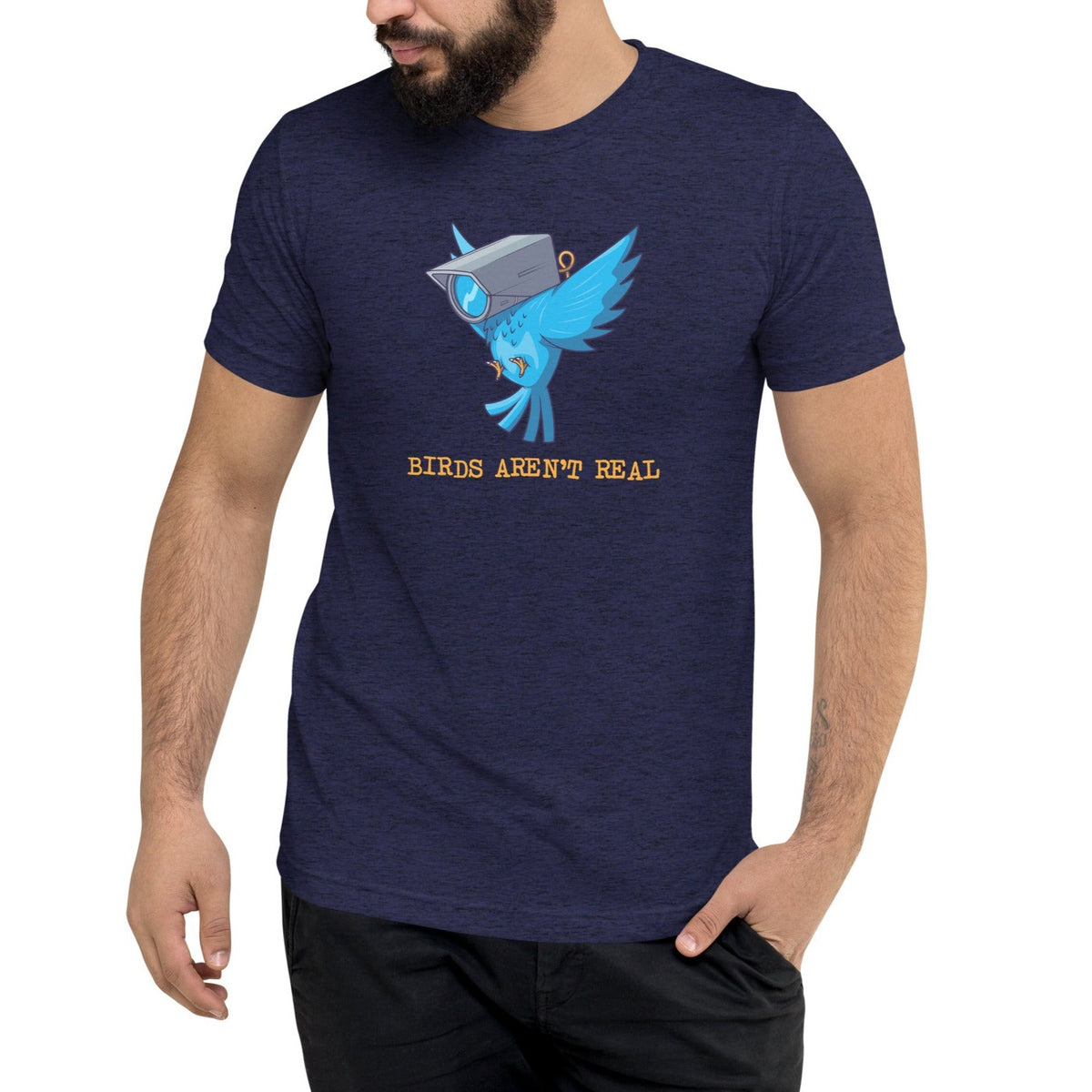 Birds Aren't Real T-Shirt - Liberty Maniacs