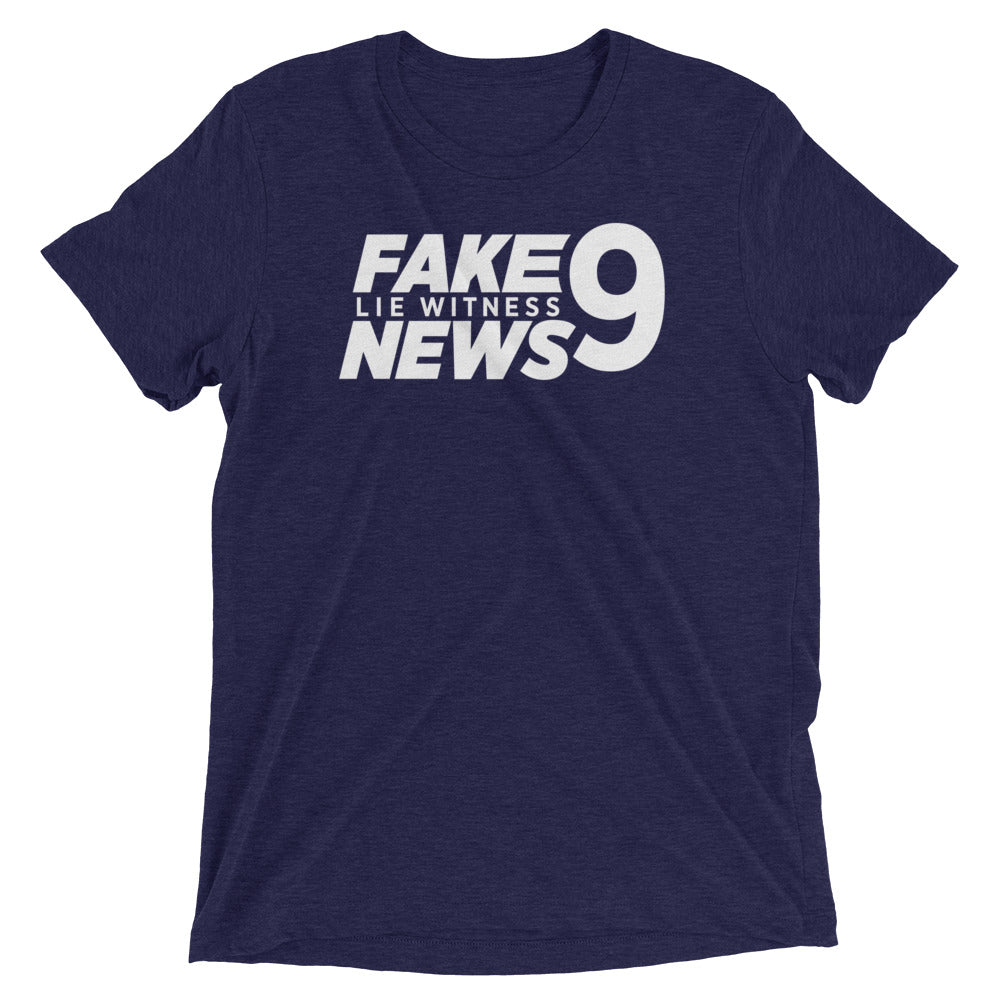 Fake 9 Lie Witness News Tri-Blend T-shirt