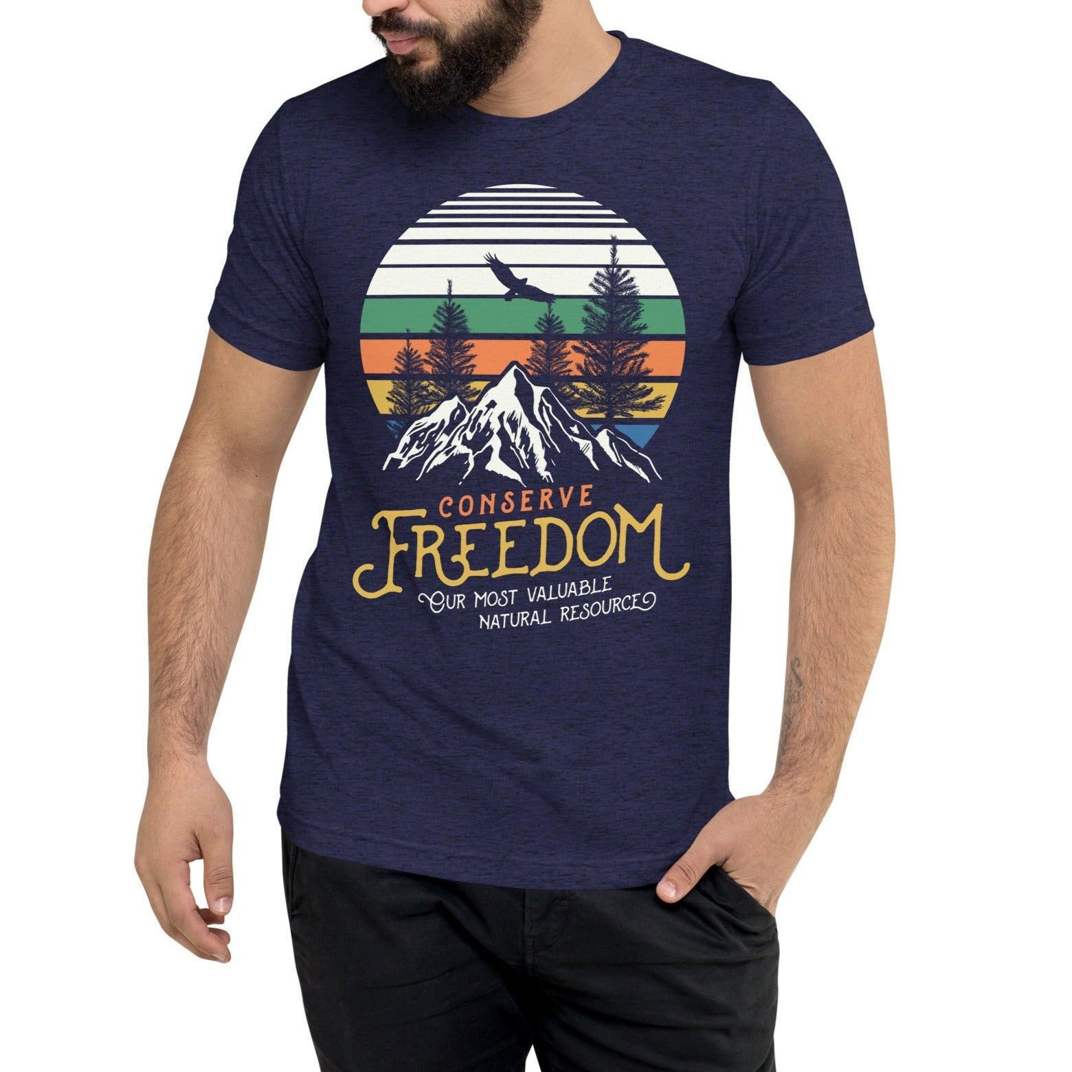 Conserve Freedom Tri-blend Shirt