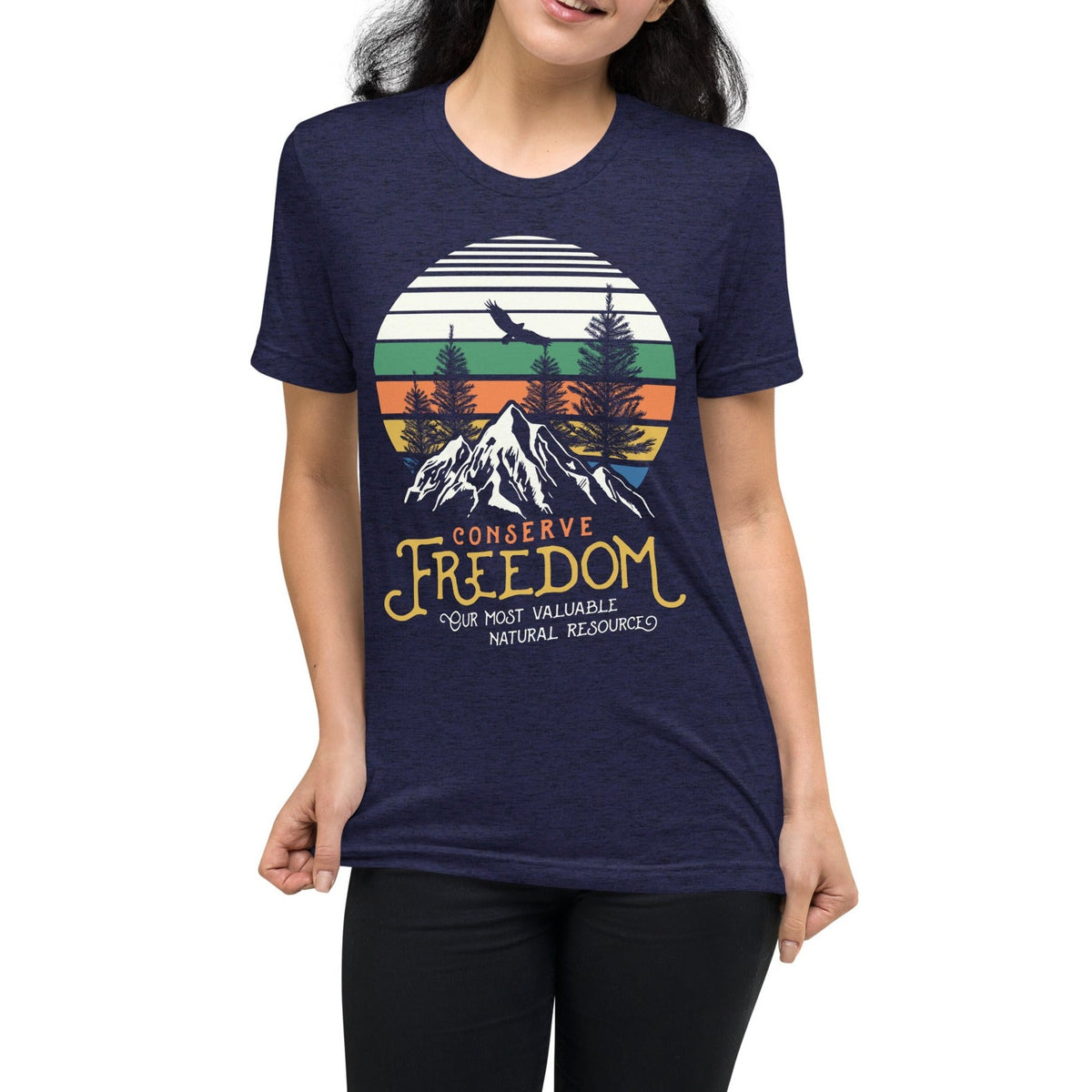 Conserve Freedom Tri-blend Shirt