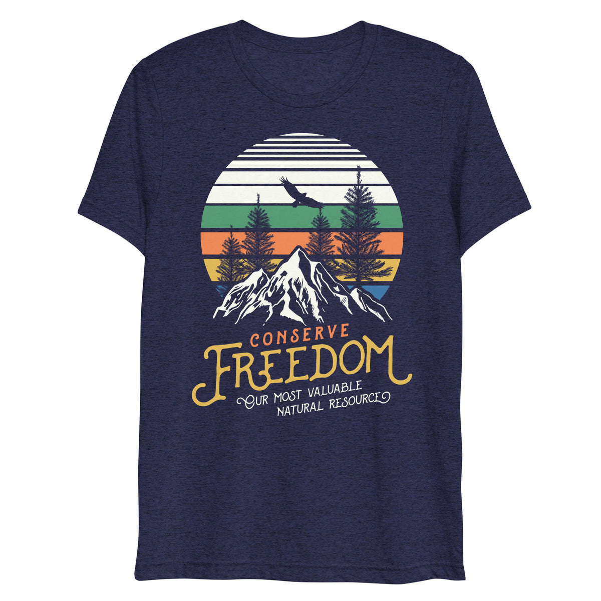 Conserve Freedom Tri-blend Shirt