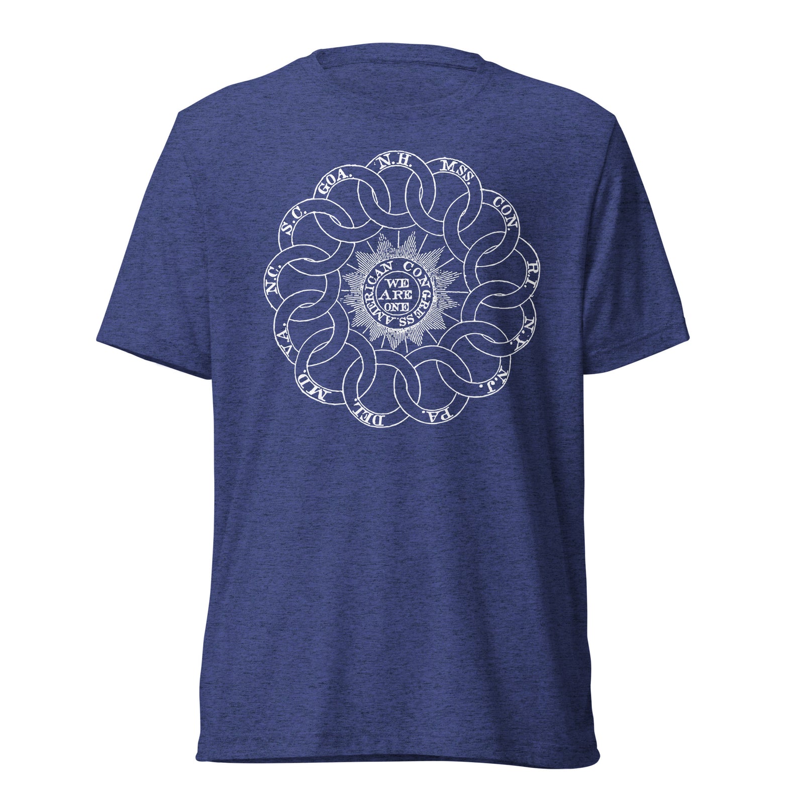 Continental Rings Tri-Blend T-Shirt